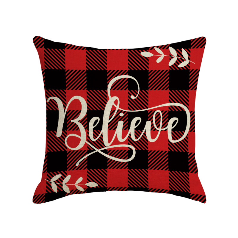 Amazon Sofa Pillow Custom Living Room Decoration Linen Pillow Breathable Pattern Logo Printed Pillow Case Wholesale Item Picture
