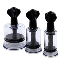 sm Conditioning breast pump flirtation Breast pump massage teaser hand screw vacuum can cupping machine Adult sex toys