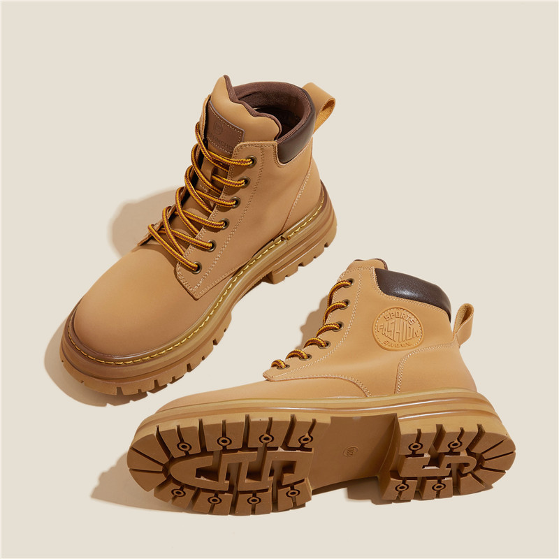 Real Hair Martin Boots Fur One Snow Boots Women 2023 Winter New Big Yellow Boots Women's Shoes A Hair Application Scenario