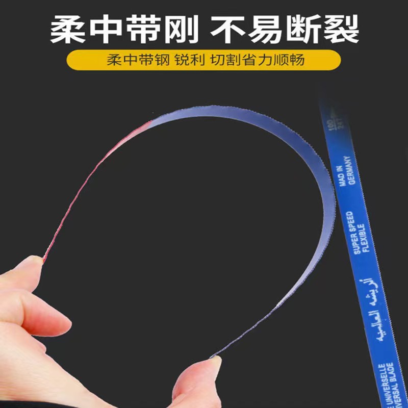 A comprehensive collection of saw blades: Metal cutting iron saw blades, 24T high-carbon steel super-hard steel saw blades, hand woodworking saw blades Application Scenario