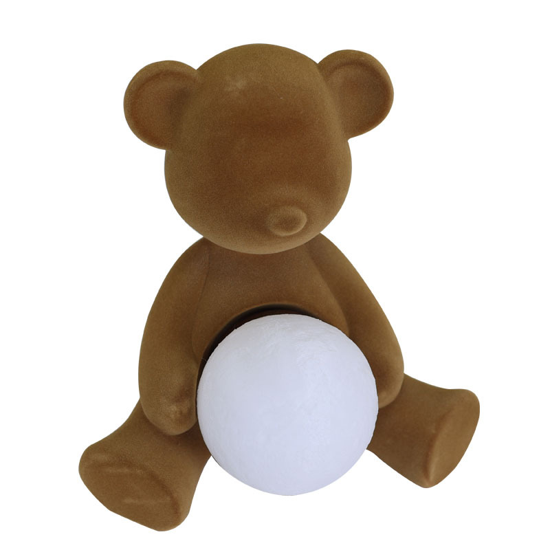 Cartoon table lamp for children's bedroom, cute Ins-style teddy bear for living room decoration, bedside lamp for boys and girls' bedrooms Item Picture
