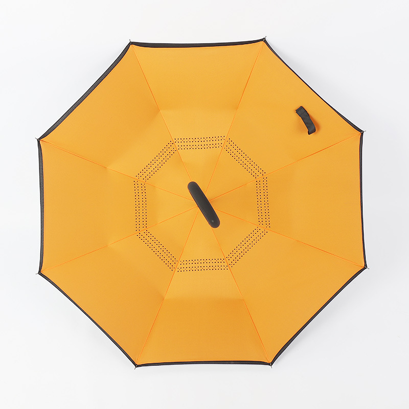 汽车反向雨伞 创意双层C型反向伞免持遮阳防晒可加印logo太阳伞详情图5