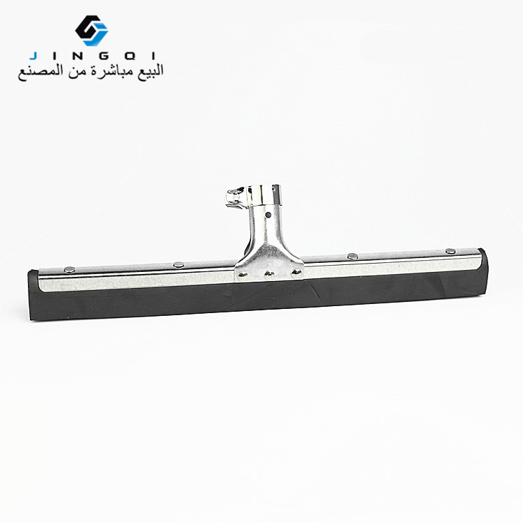 8046D 电镀锌金属铁地刮EVA橡胶地板清洁刮水器