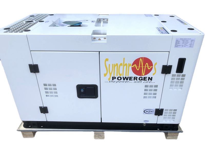 Ultra-quiet air cooled 10kw diesel 12/15kW generator set water free small portable mobile household double Application Scenario