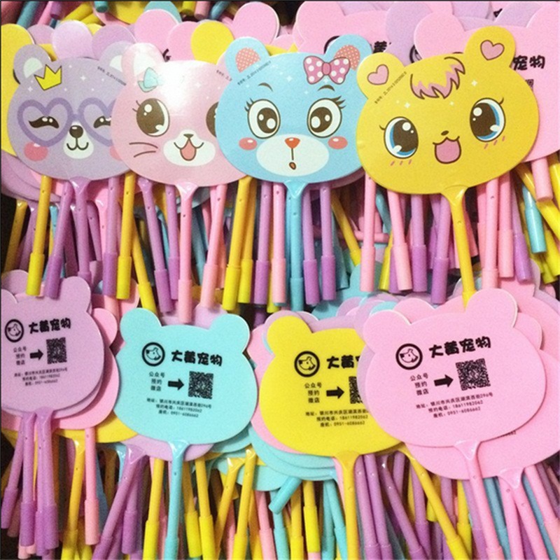 扇子/孔明扇/漆扇非遗diy/西班牙木扇長沙青于/喜字团扇产品图