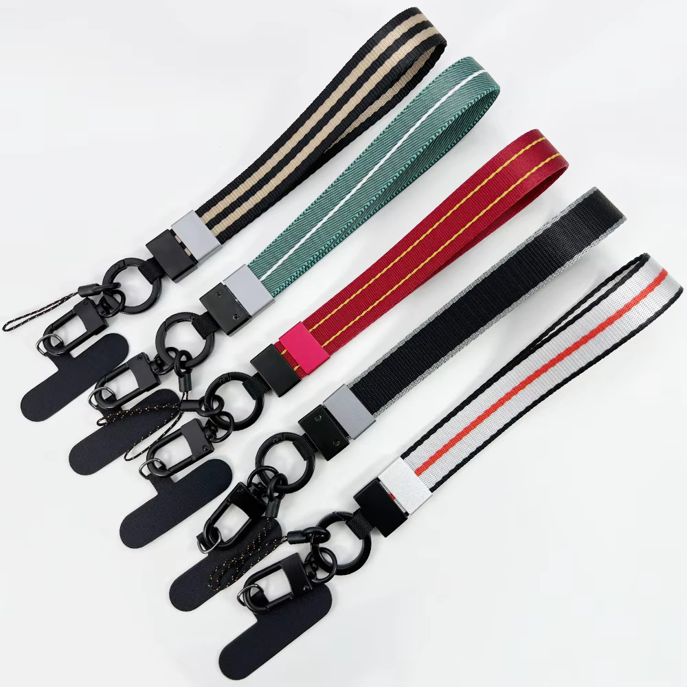 手机挂绳腕带宽布带子结实耐用挂绳工牌钥匙学生证件长短款挂绳