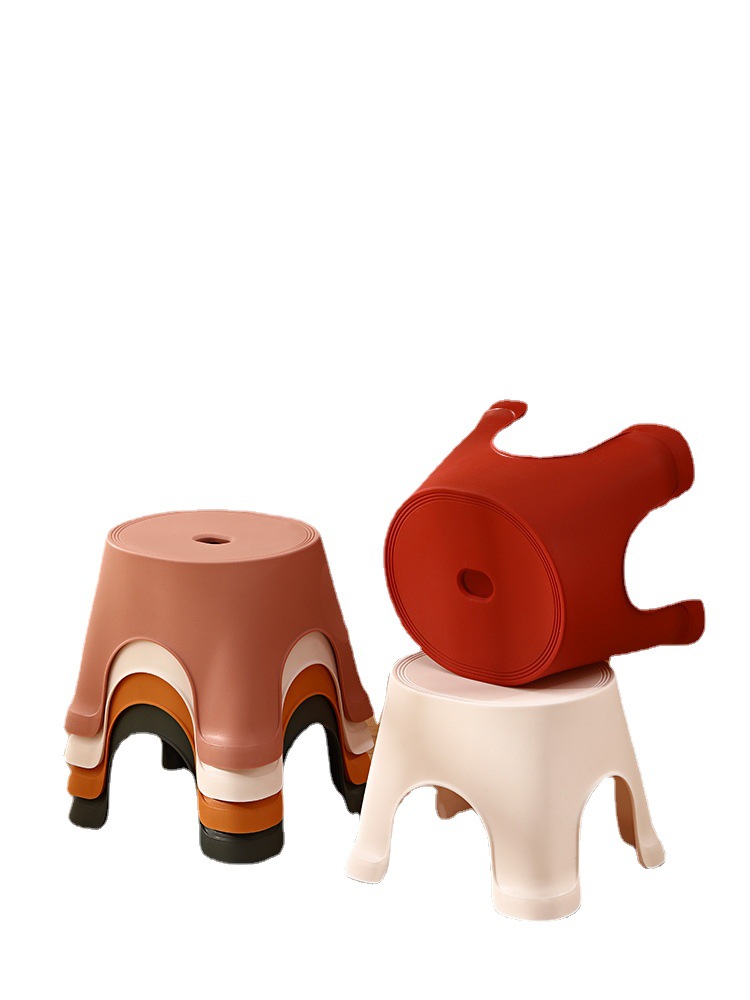 Japanese adult plastic stools, thickened children's stools for kindergartens, anti-slip small stools for home bathrooms, wholesale plastic stools Application Scenario