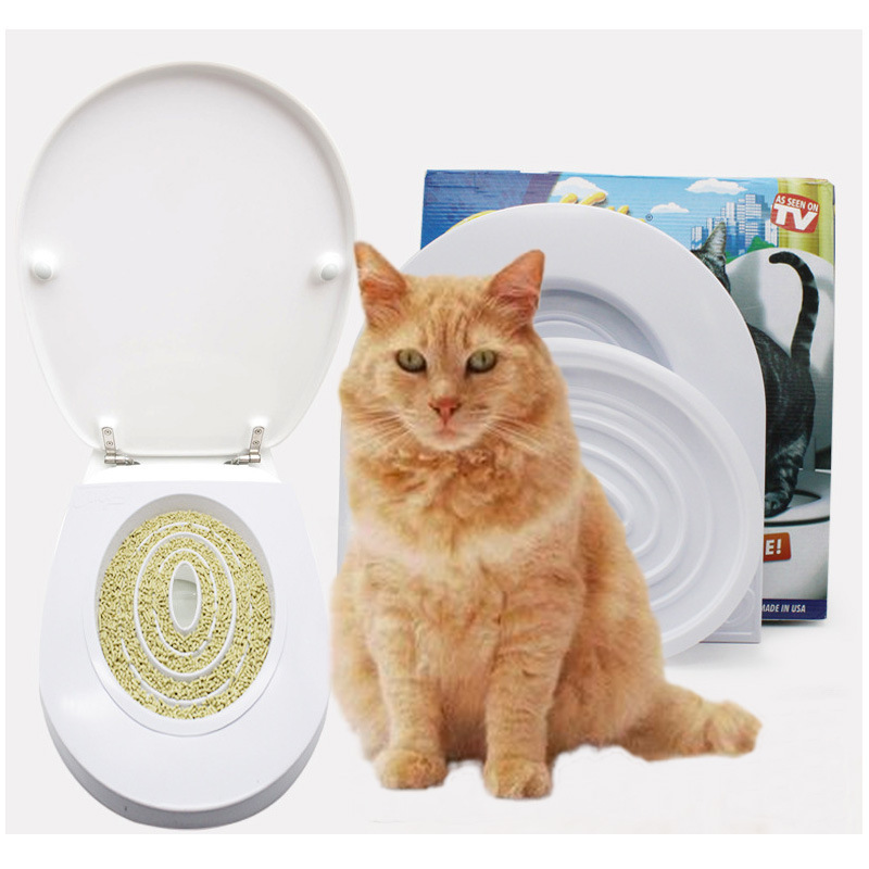 Pet Cat toilet Trainer New Cat toilet seat New high quality cat toilet trainer full figure