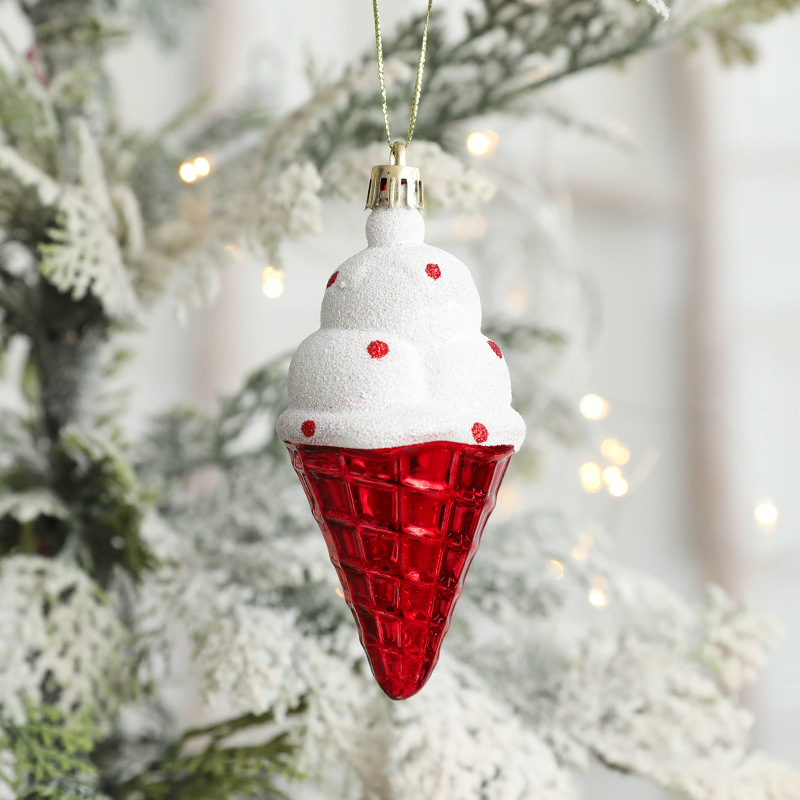 Cross-Border New Christmas Snowman Decorations Christmas Tree Pendant Santa Claus Plating Pendant Series Application Scenario