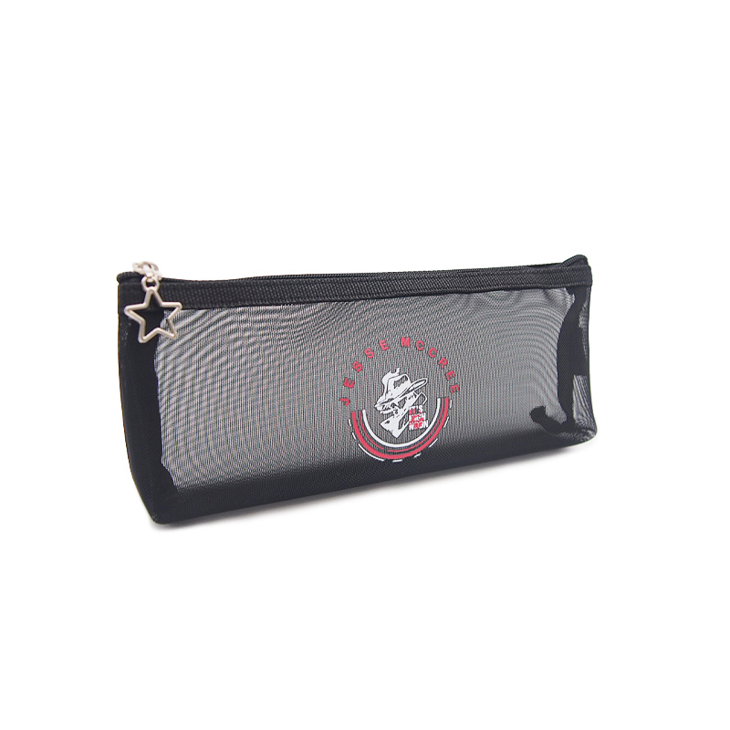 简约透明网纱白底实物图