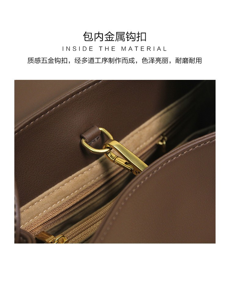 真皮女包高级感手提单肩包牛皮简约时尚大容量百搭斜挎包2025新款详情13