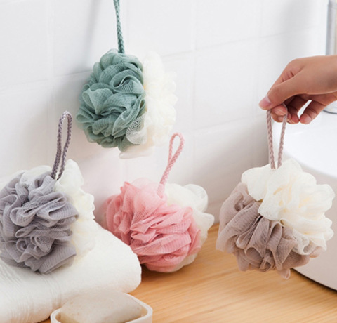Bath flower bath ball