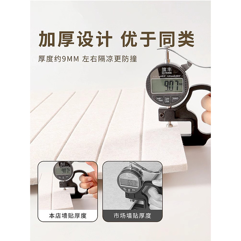 墙纸/软包/pu装饰板/墙板/塑料T条产品图