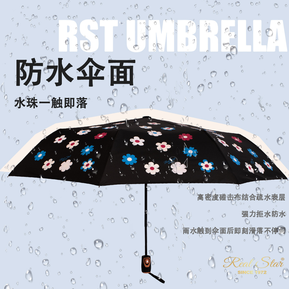 防晒伞/雨伞/透明雨伞/雨伞黑色/雨伞太阳伞细节图