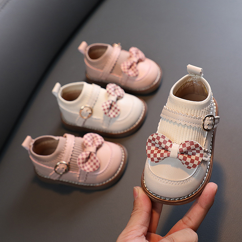 一件代发女宝宝公主鞋2022春季新款软底婴幼儿学步鞋女童洋气单鞋