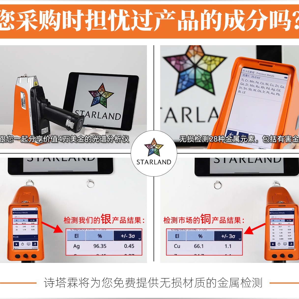 指环女不规则时尚/银蒂/莫桑石/餐巾扣/戒指女叠戴时尚细节图