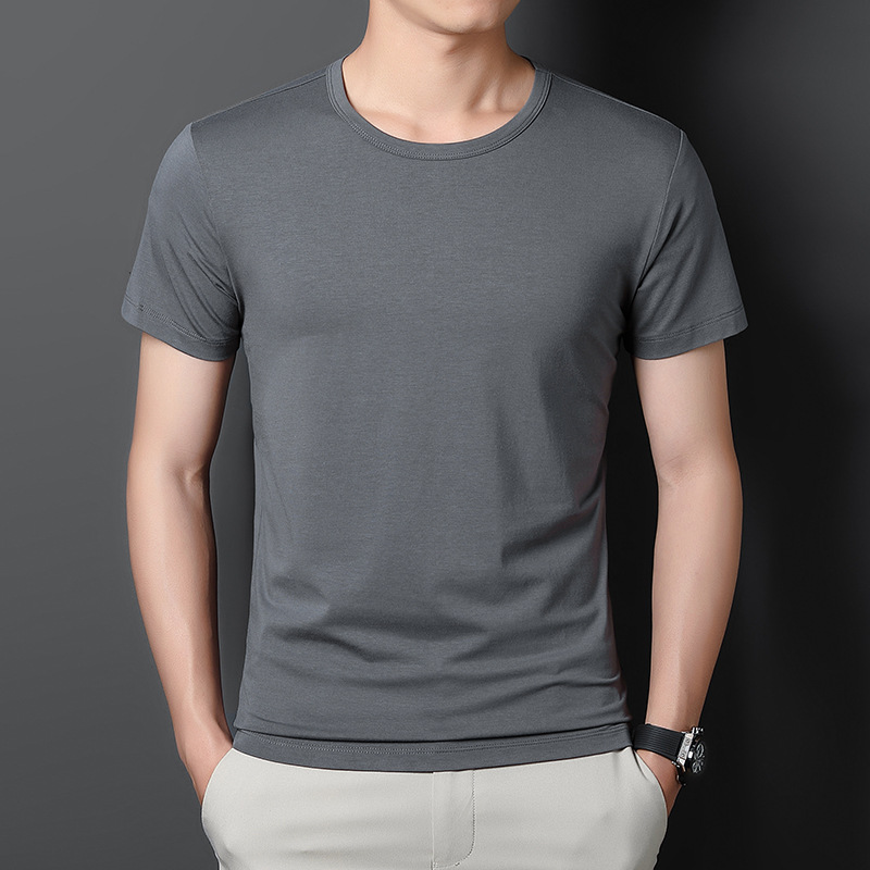 男士T恤实物图
