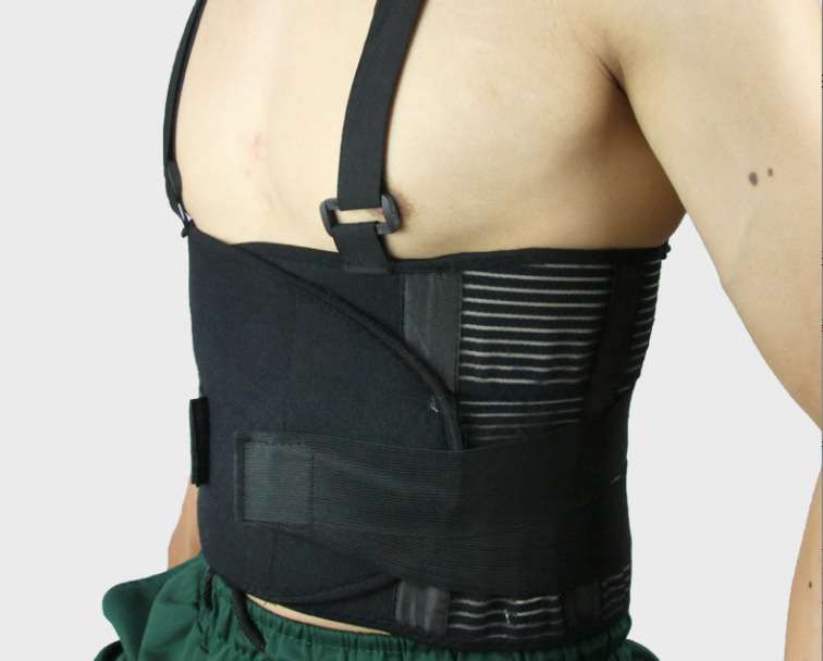 Adjustable lumbar support with shoulder straps Specification image