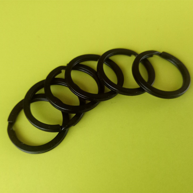 Manufacturers Wholesale Metal Flat Key Ring Double Smooth Key Ring Ring Stainless Steel Car Key Ring Accessories Application Scenario