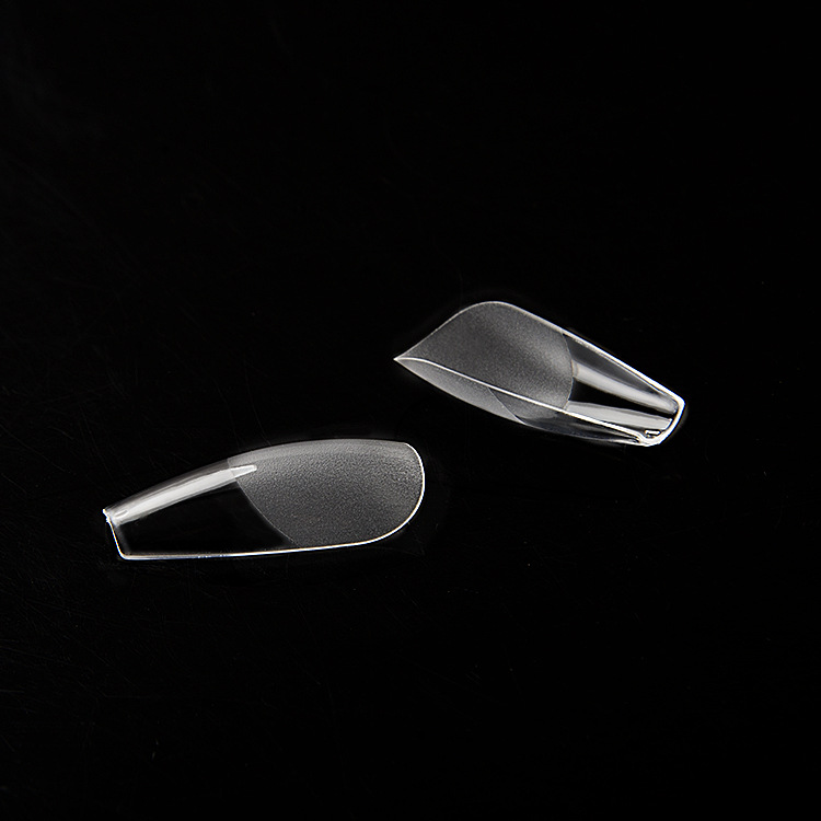 Nail patches, nail wear, nail folding, seamless short T, trapezoidal water drop, almond, full and half two-in-one, fake nail patches, nail art wholesale details Picture