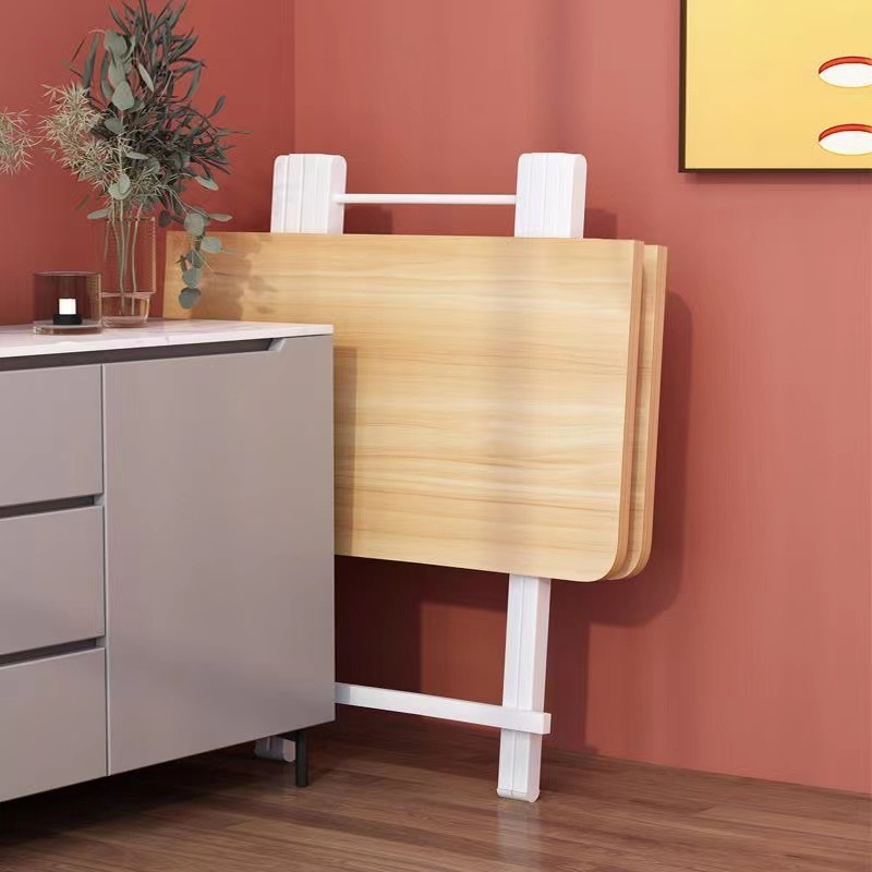 可折叠桌出租房简易餐桌简约家用方形桌2人4人摆摊便携吃饭桌子详情图3