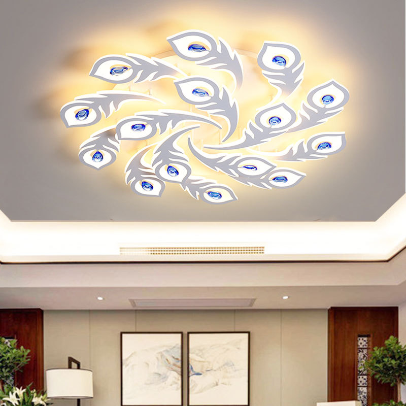 凤尾灯网红大/简约现代卧室产品图