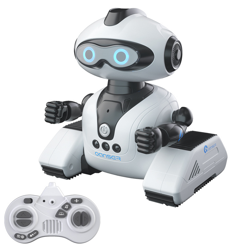 Cross-border best-selling music, dance, recording, DIY robot, children's early education, intelligence and science popularization toy, remote control robot Item Picture