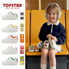 TOPSTAR秋季新款软底韩版儿童运动鞋幼儿园小白鞋一件代发