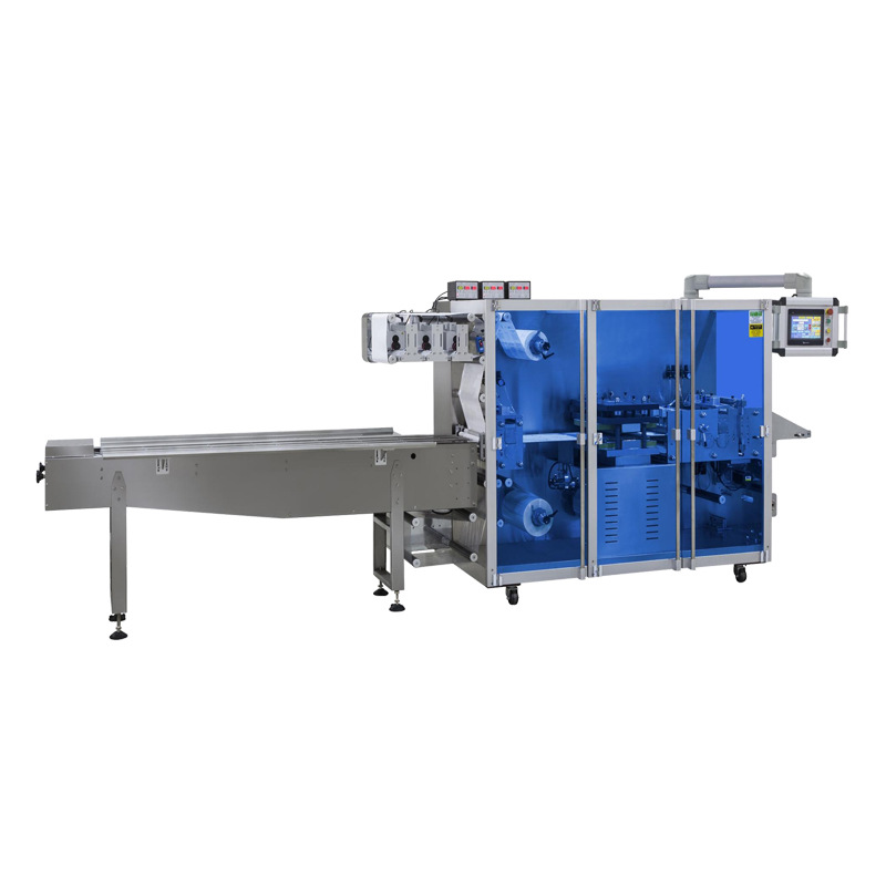 Shuoyuan four-side sealing packaging machine, paper-plastic mask packaging machine, fully automatic high-speed multi-channel special-shaped bag sealing machine Item Picture