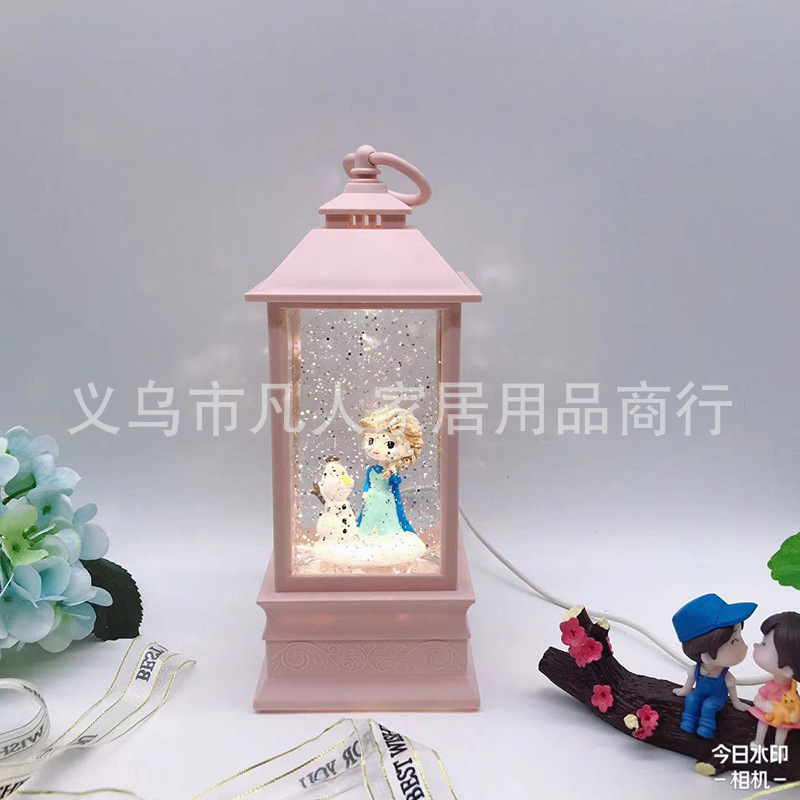Graduation Gift Snow Crystal Ball Music Box Children Girl Birthday Music Box Decoration Small Night Light Wholesale details Picture