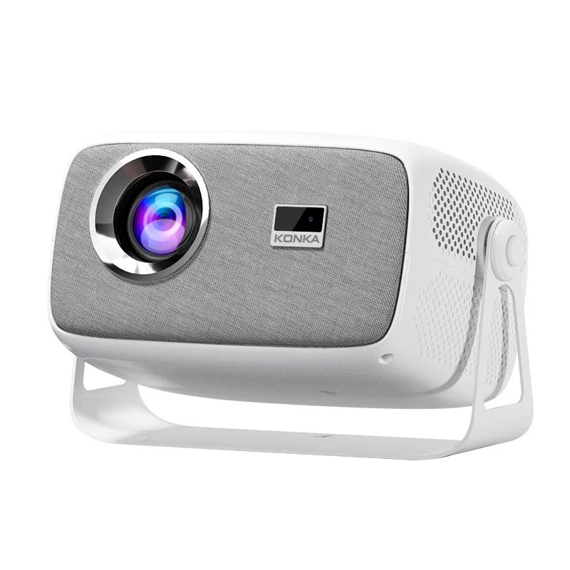 Konka C5 gimbal projector 3D5G dual-band projector with 5000 lumens brightness for clear daytime projection Item Picture