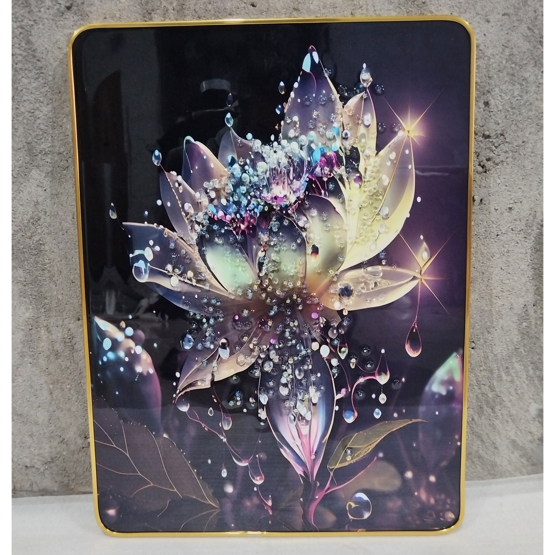 装饰画/蝴蝶标本/现代简约挂画/肌理画/客厅装饰画手绘产品图