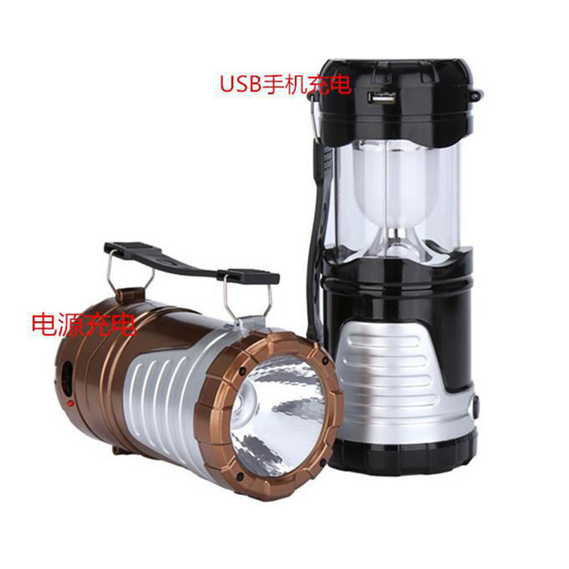 Large rechargeable horse lamp, led camping lamp, solar emergency charging, household lighting, outdoor camping tent, portable details Picture