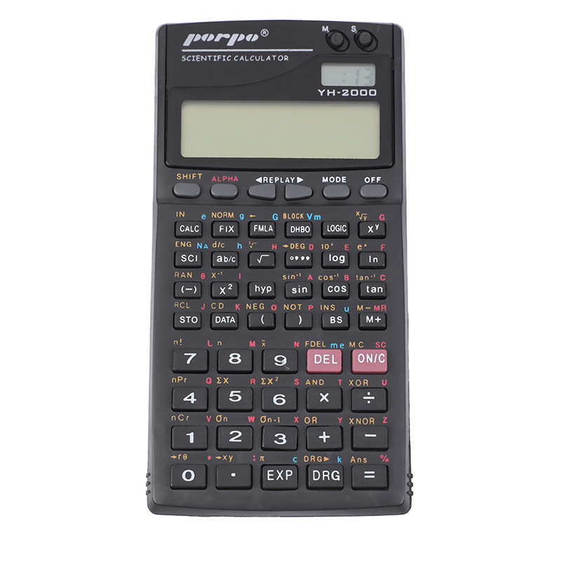 Yh-2000 Function Calculator Exam Students Dedicated Multi-Functional Scientific Calculator Wholesale Calculator Item Picture