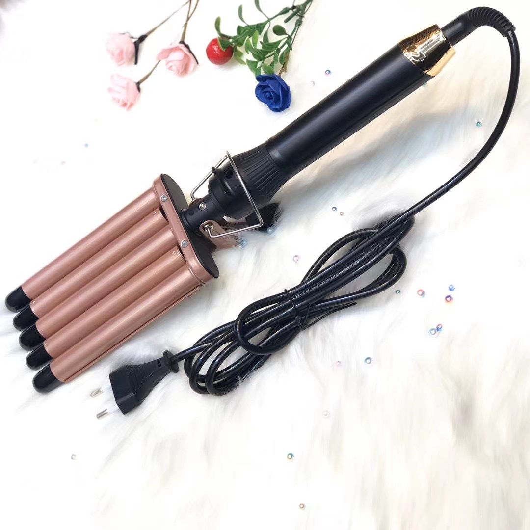 CRONIER CR-2026 Large Curling Iron Automatic Curling Iron five tube Curling iron details Picture