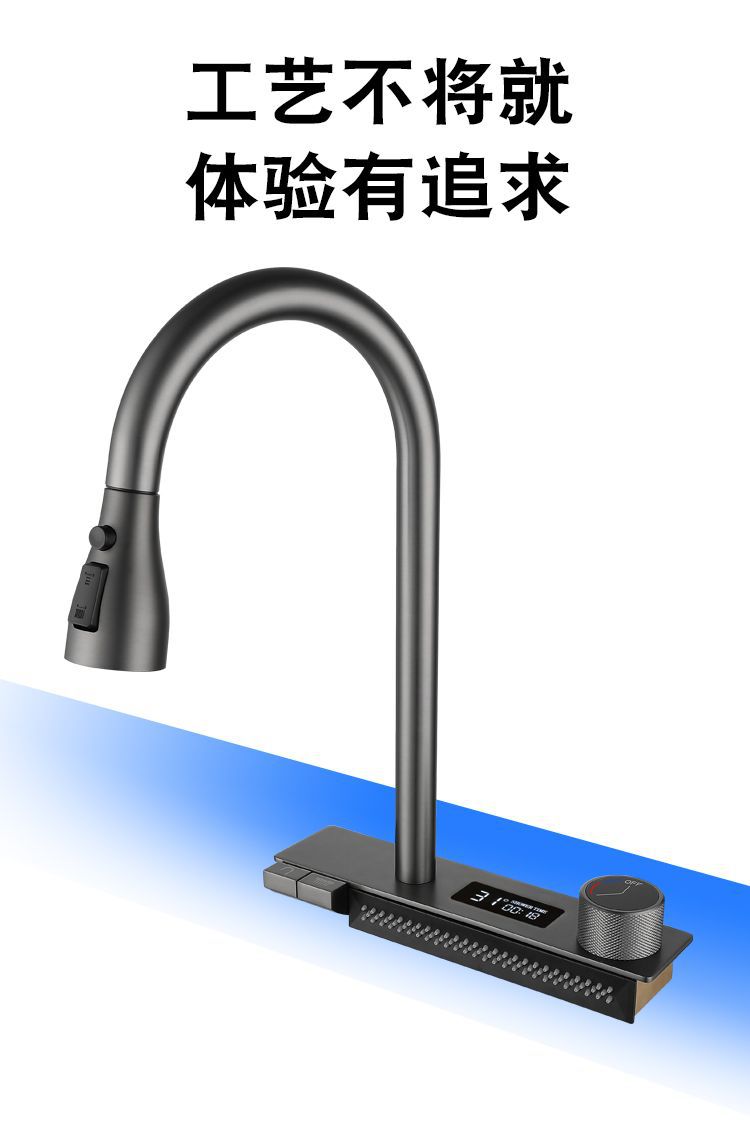 Rain Integrated Gun Gray Large Single Sink Kitchen 304 Washing Dish Basin Under The Basin Washing Dish Trough Manual Sink details Picture