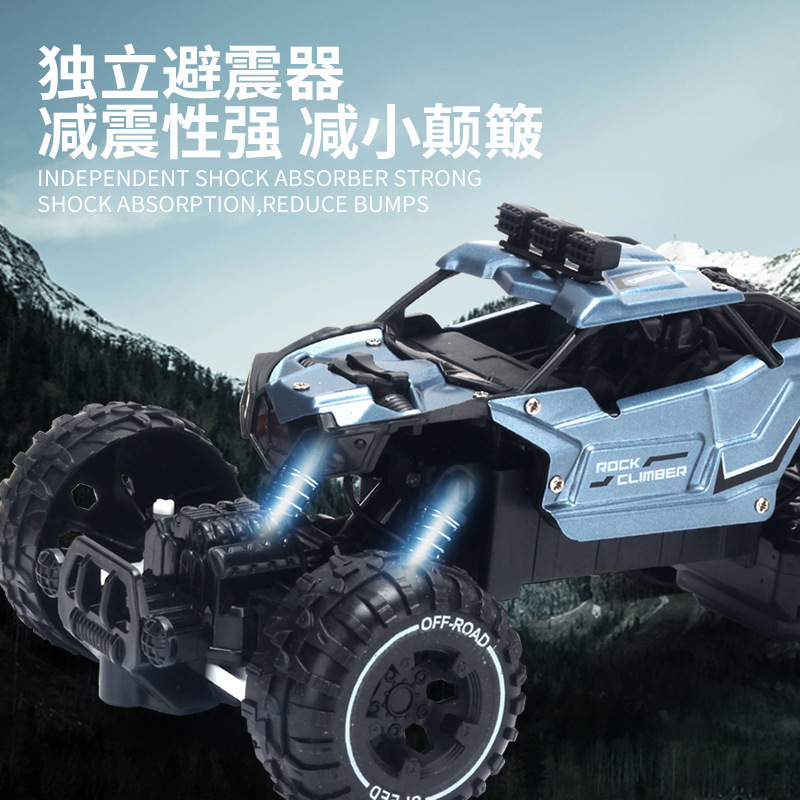 Cargando control remoto de alta velocidad alloy off road clipper car juguetes para niños