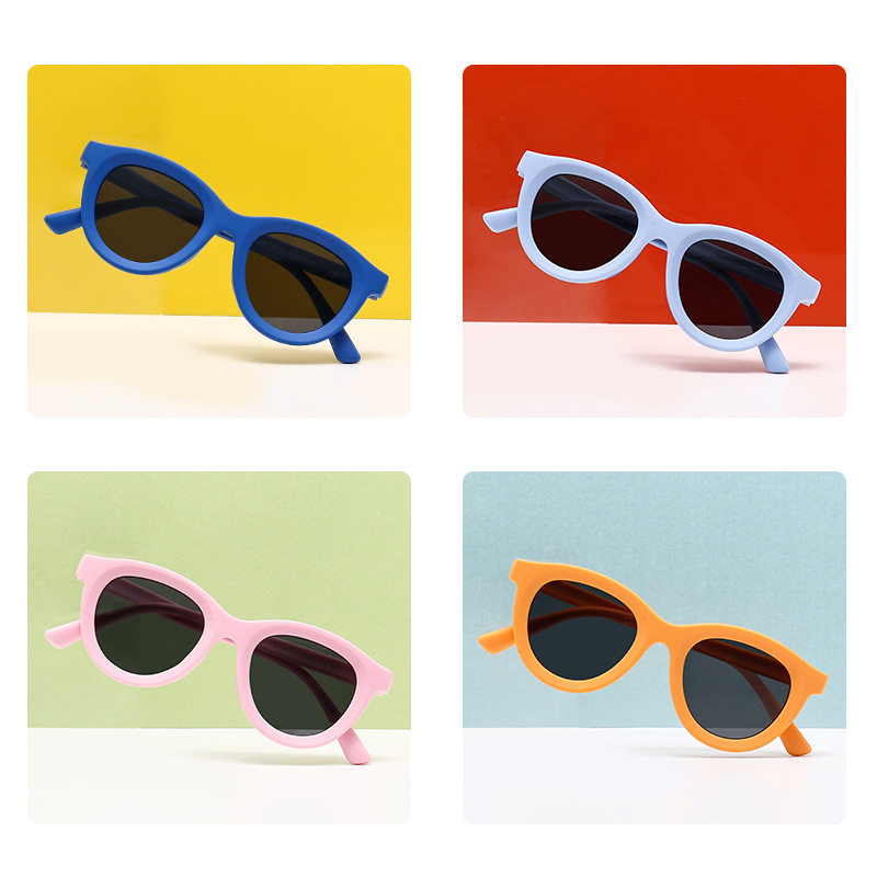 New Children's Sunglasses Wholesale Children's Mirror Sunglasses Polarizing Mirror Student Sunglasses Children's Sunshade Mirror 6144 details Picture