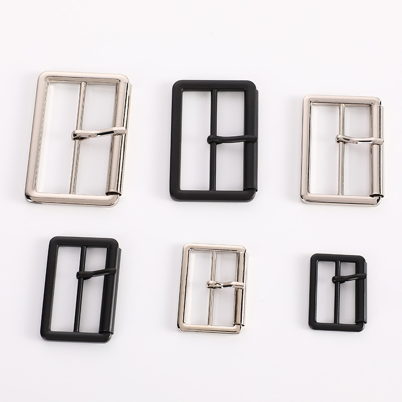 Adjustable Square Wrap Waist Buckle Day Button Buckle Suspenders Belt Trench Coat Decorative Waist Button Accessories details Picture