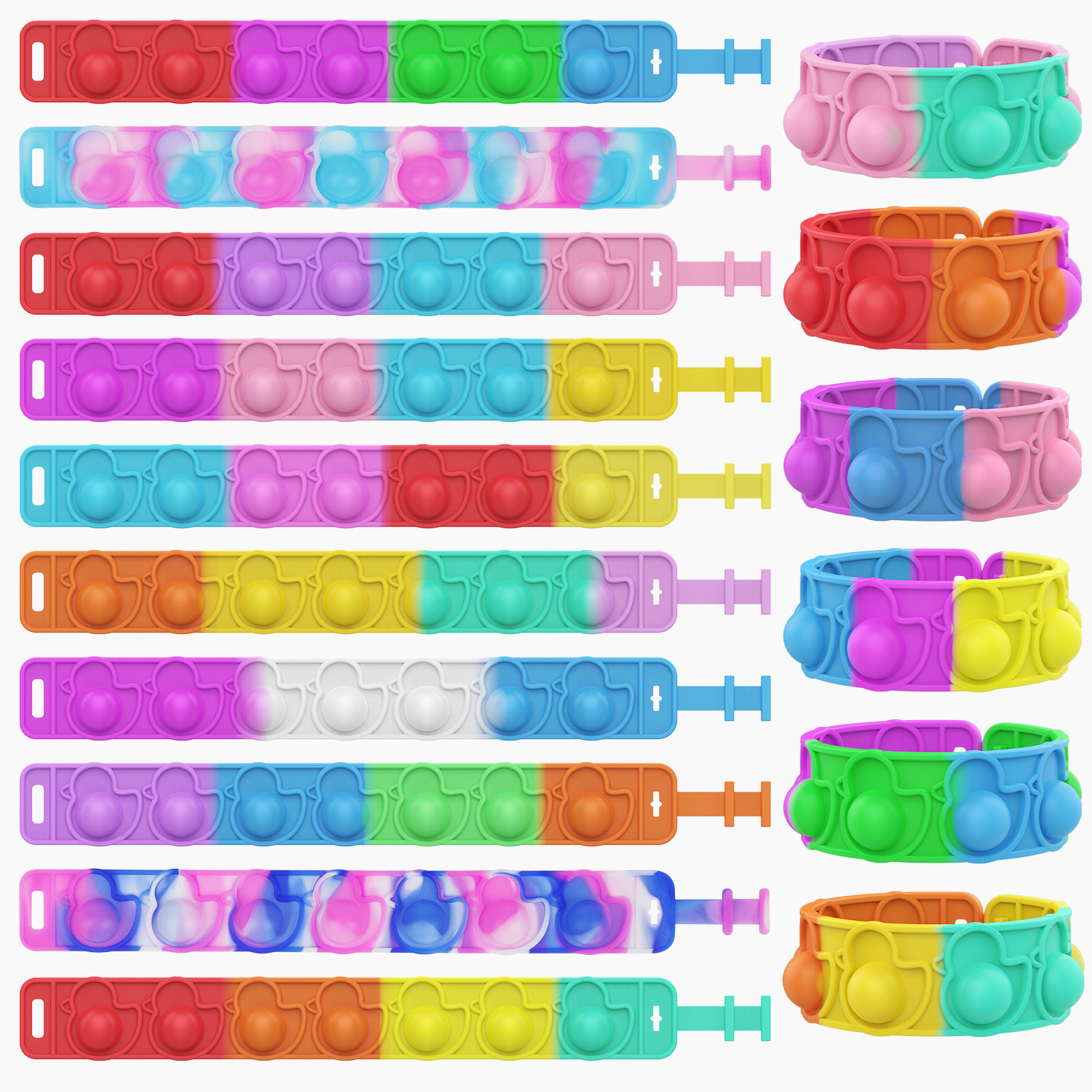 Rat Control Pioneer Bracelet Bubble Bracelet Stress Relief Bracelet Mouse Control Bracelet Watch Toy Bubble Music details Picture