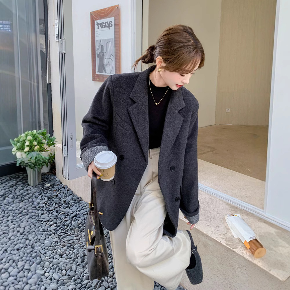 棉服女宽松韩版细节图