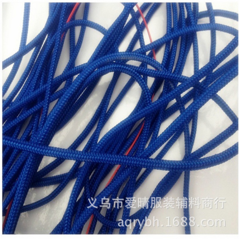 Spot Supply Bundle Bag Sealing Rope Color Large Number Of Spot Supply Nylon Rope Manufacturers Direct Supply Spot Specification drawing