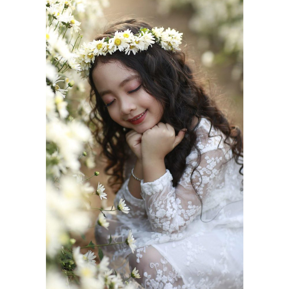 Girls' dresses children's skirts Children's spring and summer new lace cotton children's skirts Korean version of a hair Application Scenario