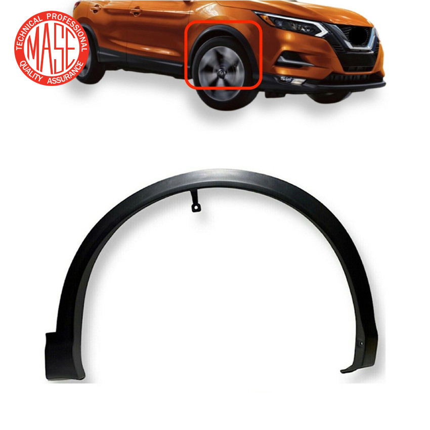 Applicable to the front wheel arches of the 2017-21 Nissan Rogue 638116MA0A and 638106MA0A Specification image