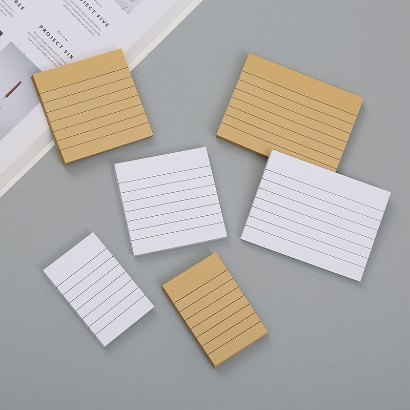 It can be used to stick tearable sticky notes, color-stacked and mixed-color sticky notes, notebook notes, and book sticky notes for students Specification image