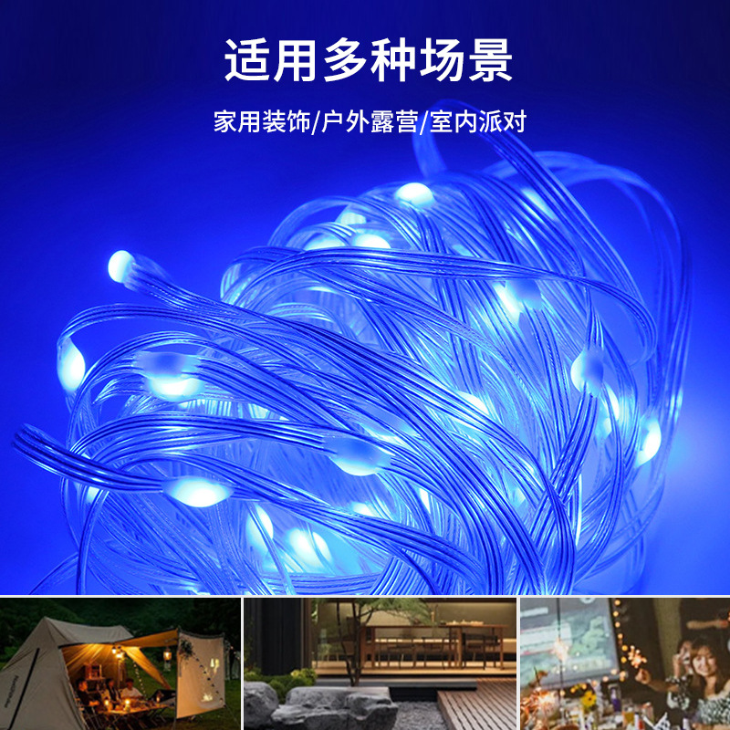 室内LED灯串实物图