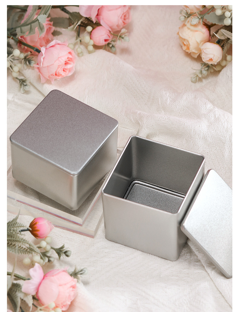 Wedding candy box, iron box, metal can, Zhengshan Xiaozhong tinplate tea can, wedding souvenir, wedding candy iron box with printing pic 13