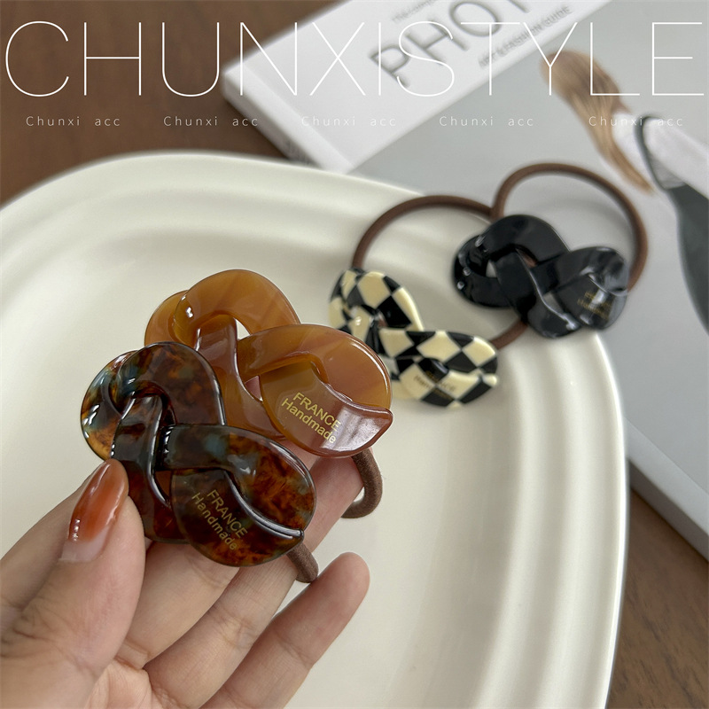 饰品/头绳/发圈/大肠圈/秋冬发圈细节图