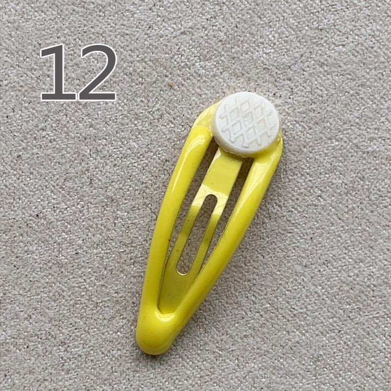 New 3cm lacquered drip tape tray accessories, bb clips, children's colored hair clips, and drip clips Item Picture