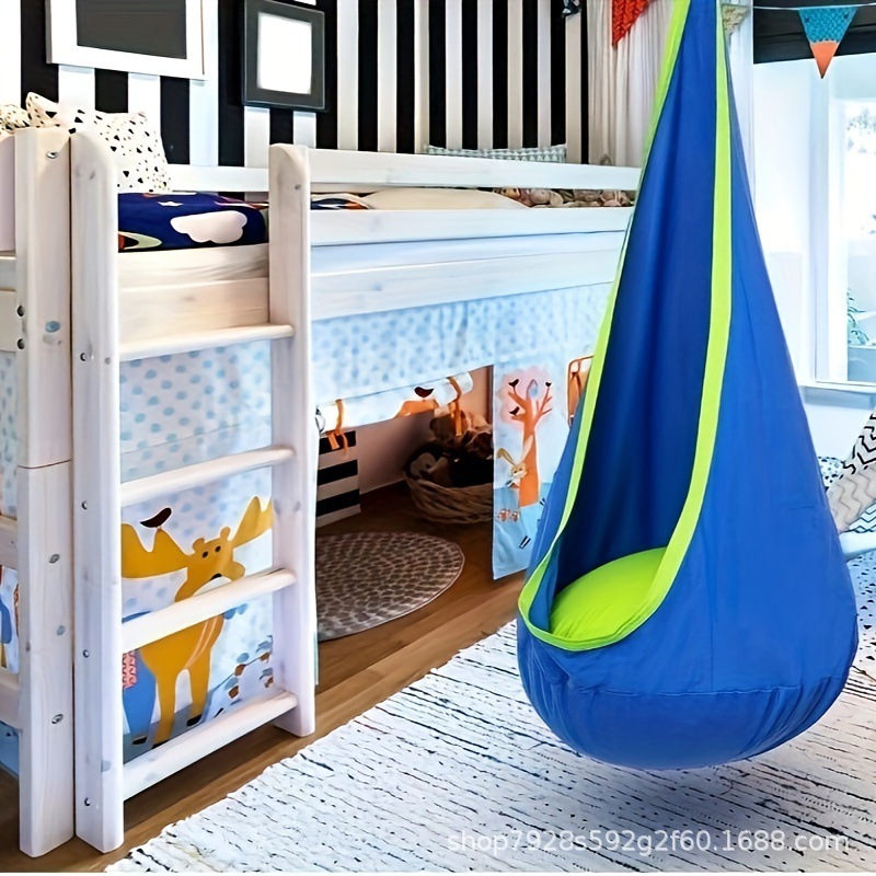 Hot-selling children's inflatable cushion bag swing, hanging swing, indoor toy, baby outdoor swing, hanging chair swing